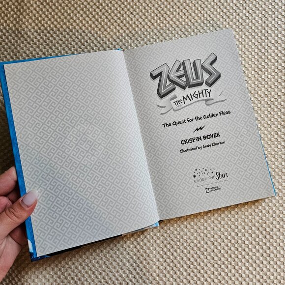 4/$40 Zeus The Mighty - Crispin Boyer - National Geographic for kids - Book 1 - Picture 2 of 5